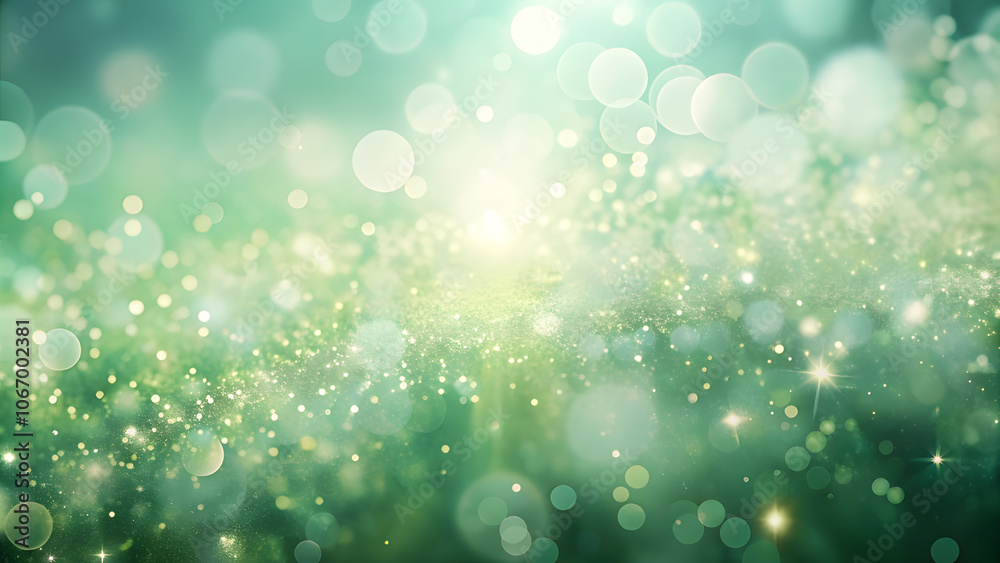 Fresh Misty Green Background with White Light Leaks and Dust. Perfect for: spring festivals, nature retreats, wellness events Fresh Misty Green Background with White Light Leaks and Dust. Perfect for: spring festivals, nature retreats, wellness events