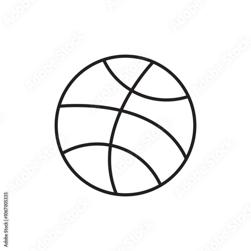 Basketball Icon set. vector illustration set