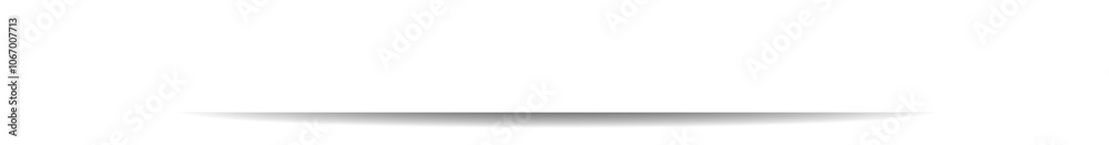 White paper rectangle and shadow, banners, icon, label White paper rectangle and shadow, banners, icon, label