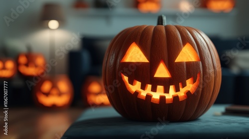 Creative Pumpkin Lanterns for Halloween Decor