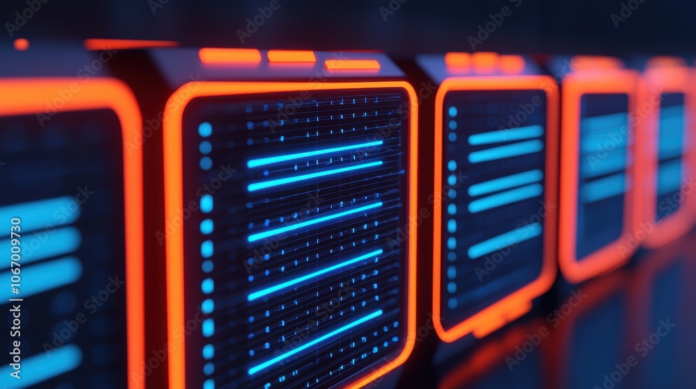 Futuristic Solar Battery Storage Concept Futuristic Solar Battery Storage Concept