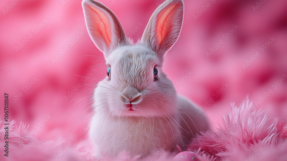 Obraz premium A pet and Easter.