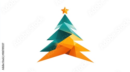 Abstract Christmas Tree