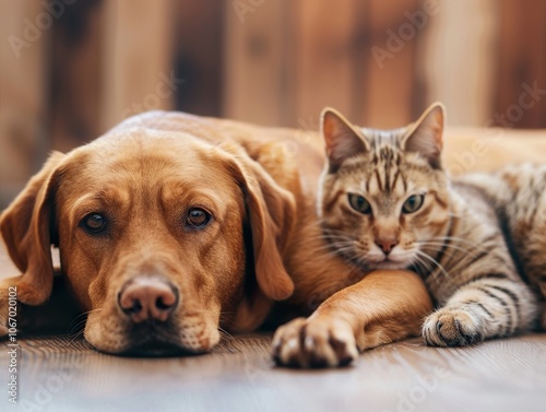 Dog and Cat Best Friends: A Portrait of Unlikely Companionship