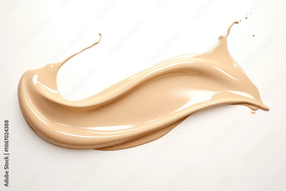 Liquid foundation splash element white background abstract beverage. Liquid foundation splash element white background abstract beverage.