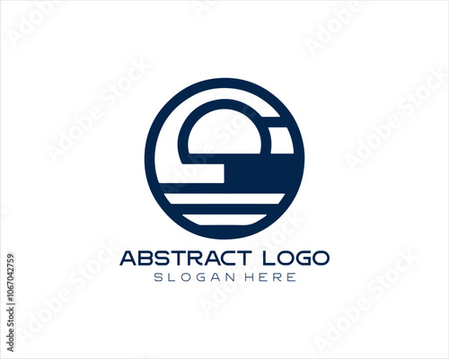 Abstract logo design icon vector illustration 