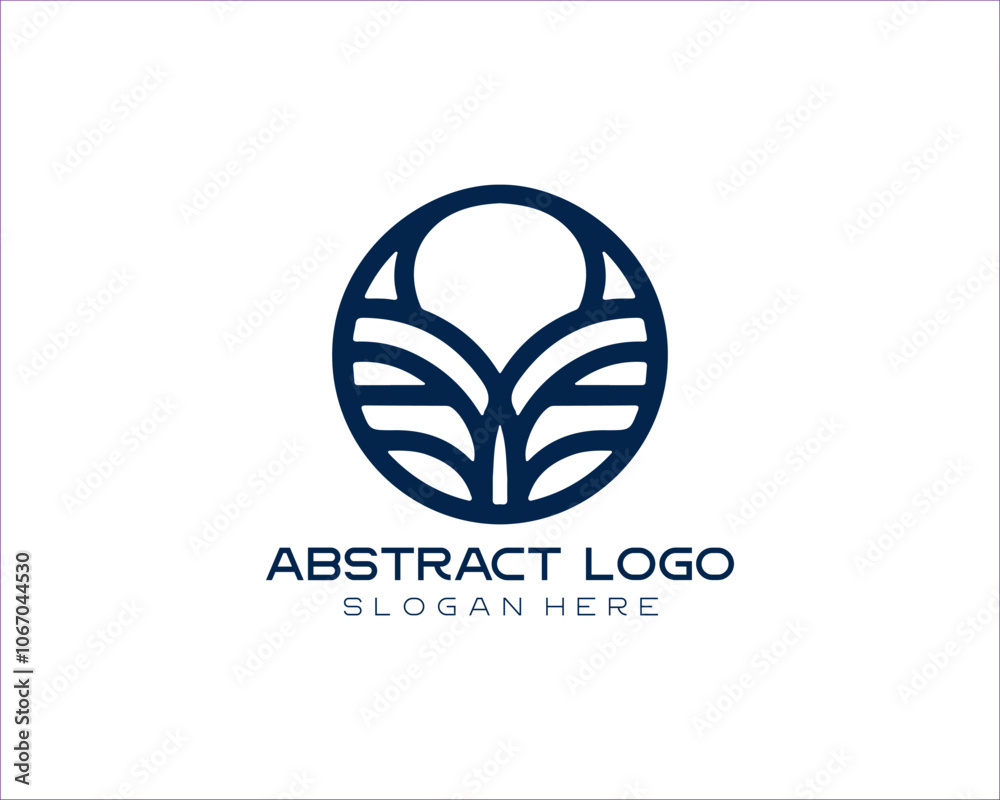 Modern abstract logo vector illustration Modern abstract logo vector illustration