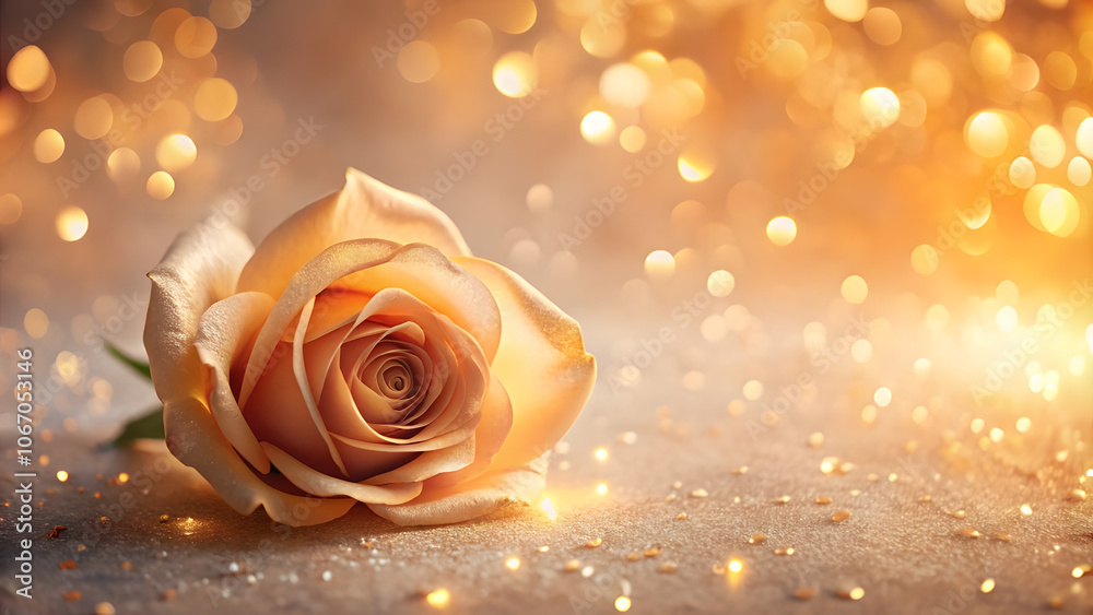 Romantic Cream-Orange Background with Rose-Gold Light Leaks. Perfect for: weddings, engagement parties, romantic dinners Romantic Cream-Orange Background with Rose-Gold Light Leaks. Perfect for: weddings, engagement parties, romantic dinners