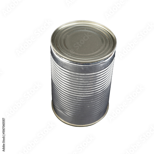 A metal food can photo