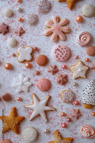 Christmas cookie decorating guide, with tips for icing, sprinkles, and designs photo