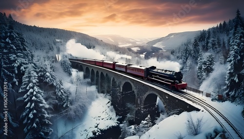 bridge in the mountains