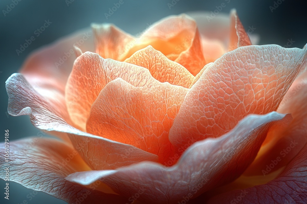 Close-up of a Delicate Rose Close-up of a Delicate Rose