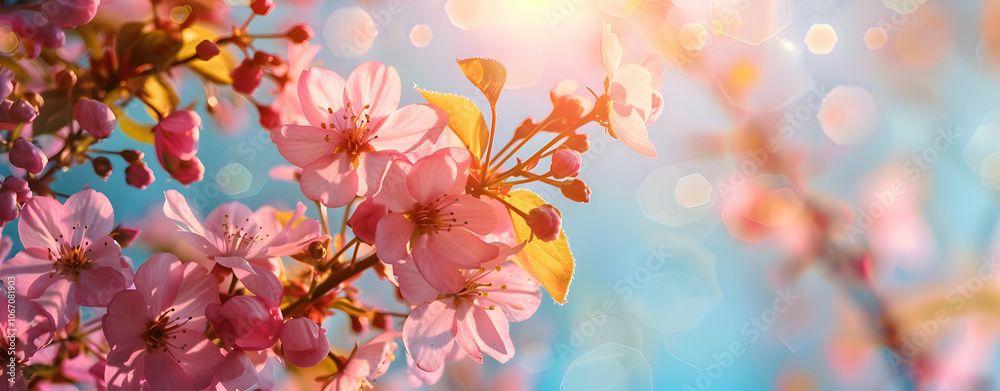 Cosmos flowers field bathed in morning sunlight
Cosmos flowers field bathed in morning sunlight