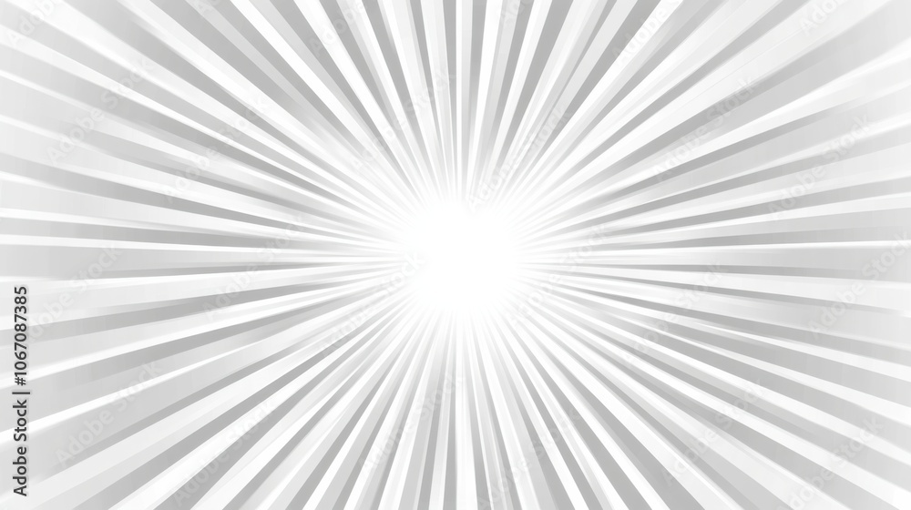 Radiant White Burst Background Design Radiant White Burst Background Design
