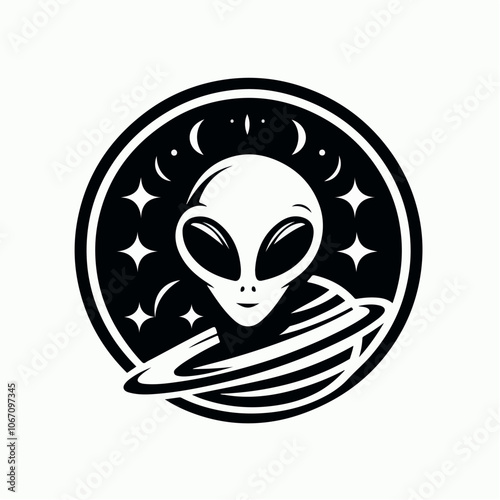 allien logotupe illustrated