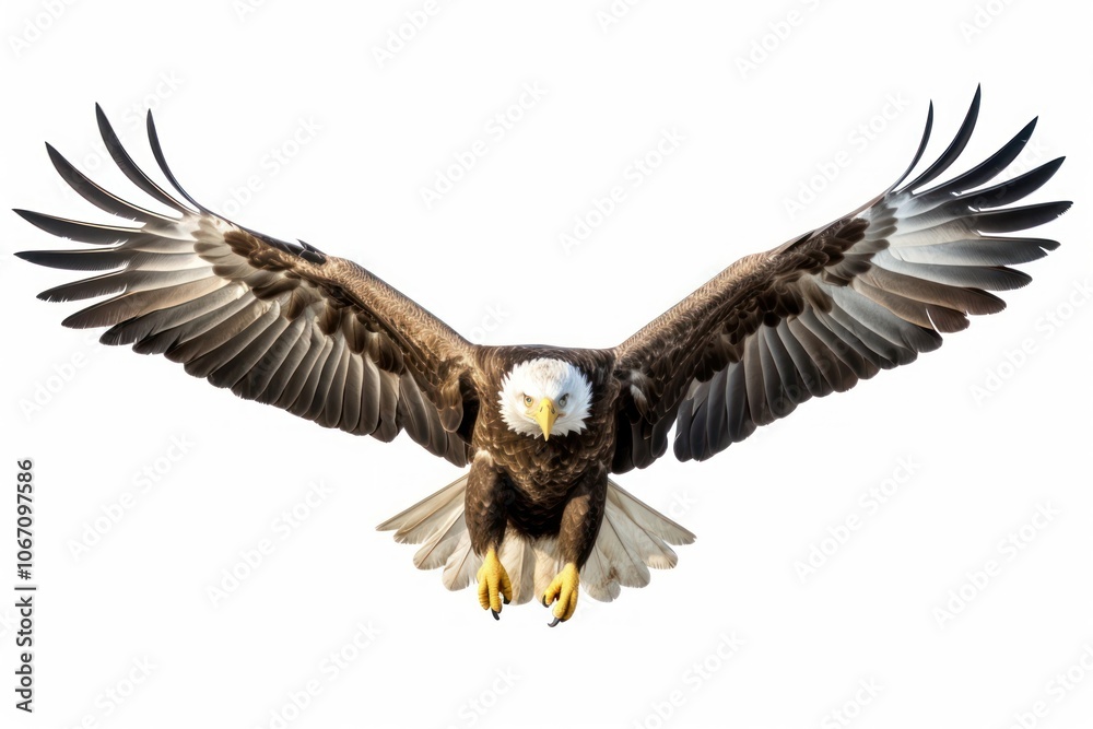 Obraz premium Animal flying eagle bird.