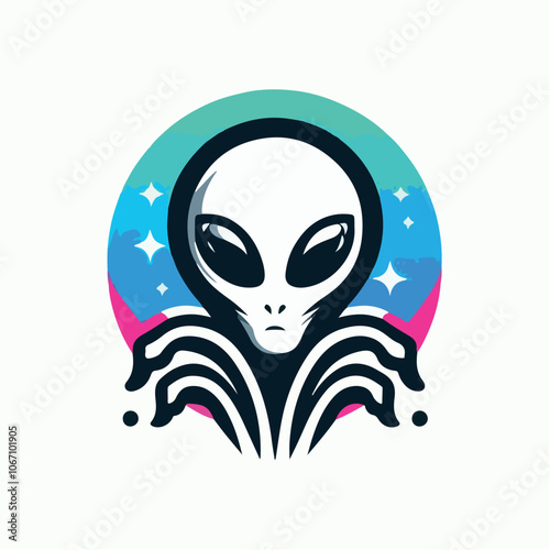 allien logo illustrated