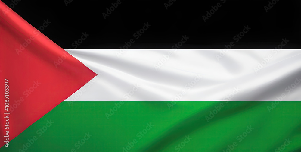 palestinian flag for national Day or Independence Day of palestine palestinian flag for national Day or Independence Day of palestine