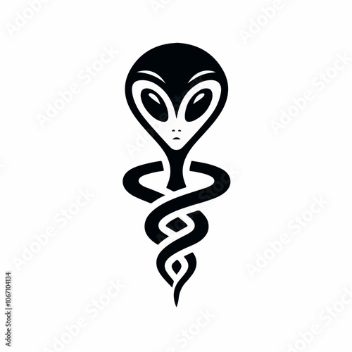 allien logo illustrated