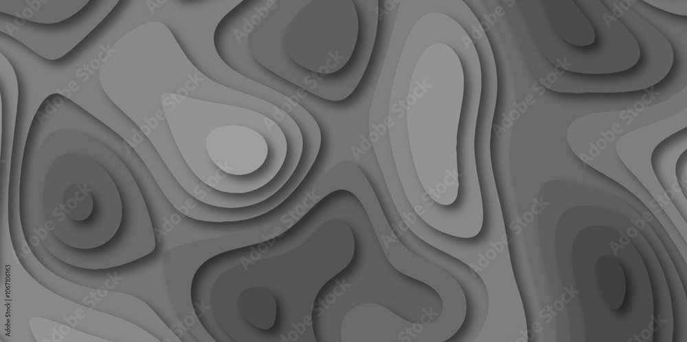 Fotografie Abstract luxury multicolor modern 3d papercut background