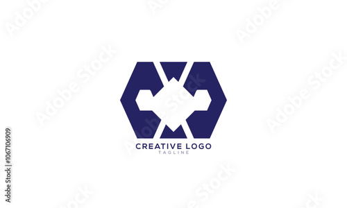 CXO CXD Abstract initial monogram letter alphabet logo design photo