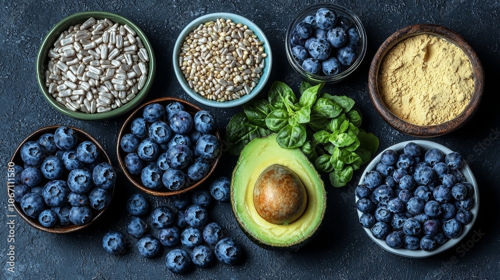Discover nutrient-packed ingredients avocado and blueberries for a healthier diet and lifestyle Discover nutrient-packed ingredients avocado and blueberries for a healthier diet and lifestyle