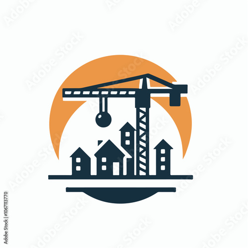 crane logo illustration