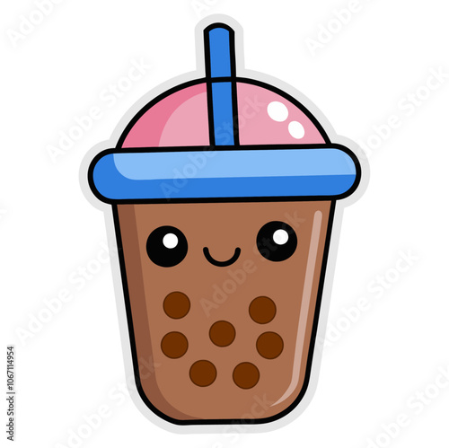 Boba coffee tea Clipart Bubble Tea