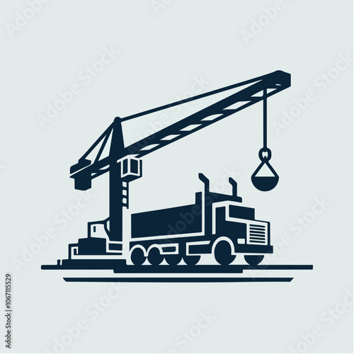 crane logo illustration