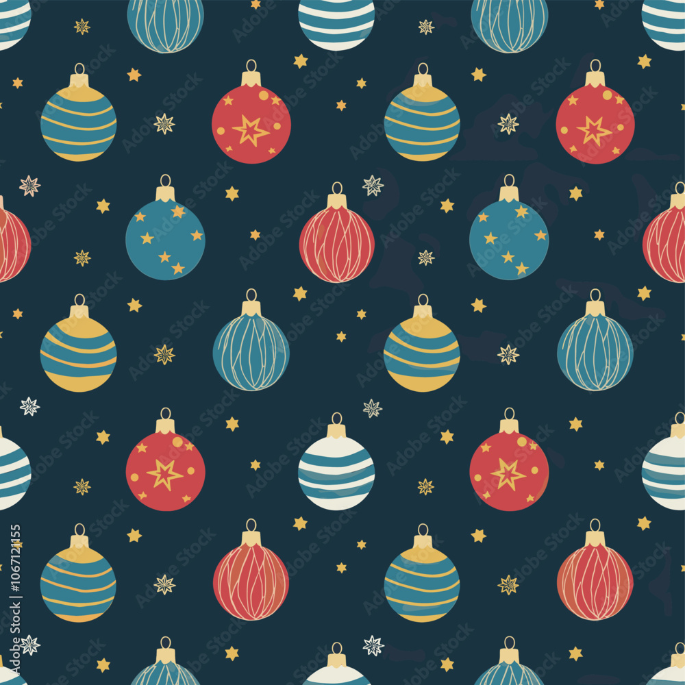 Seamless Christmas Festive Pattern
Seamless Christmas Festive Pattern