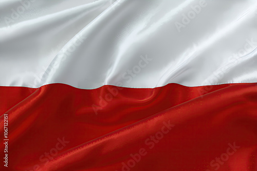 polish flag for national Day or Independence Day of poland