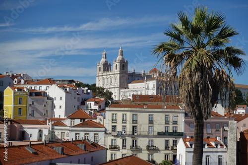 Lisbon, Portugal - July 8 2024 - Best Lisbon views photo