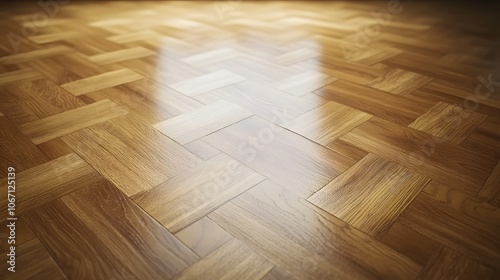 Obraz na płótnie Oak laminate parquet floor texture background, seamless and clean w salonie