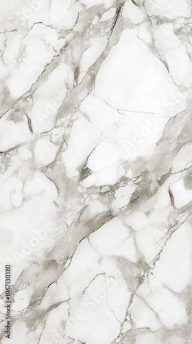 A close-up of elegant white marble with gray veining, perfect for luxury interiors.