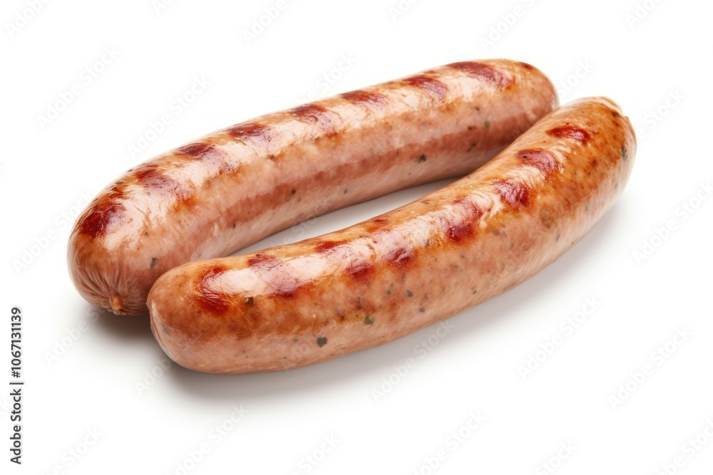 Bratwurst sausage meat food. Bratwurst sausage meat food.