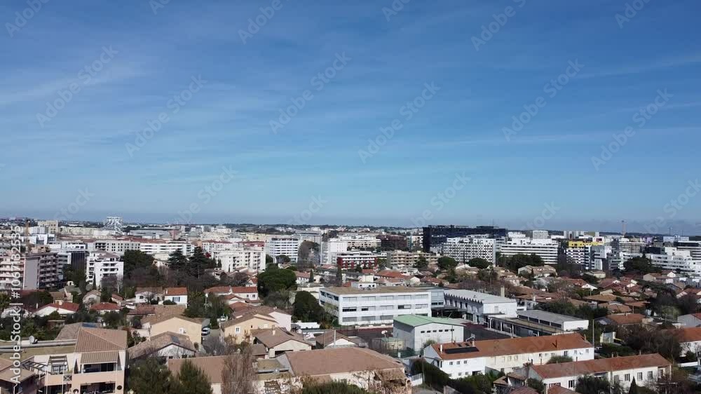 Nouvelle Mairie Antigone MTP View Drone 4K Aerial Panorama Nouvelle Mairie Antigone MTP View Drone 4K Aerial Panorama