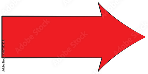 Black large backwards or left pointing solid long arrow icon sketched as vector symbol 