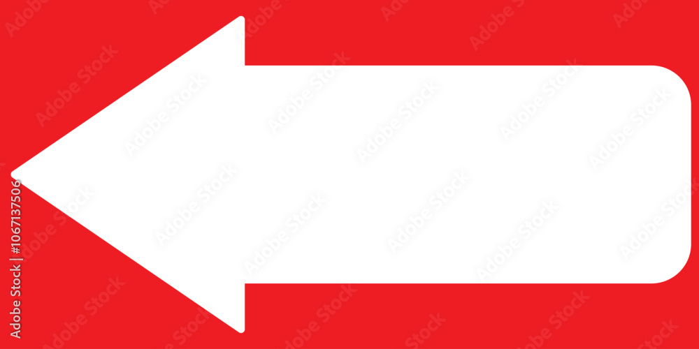Black large backwards or left pointing solid long arrow icon sketched as vector symbol Black large backwards or left pointing solid long arrow icon sketched as vector symbol