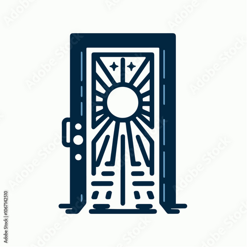 door logo illustration
