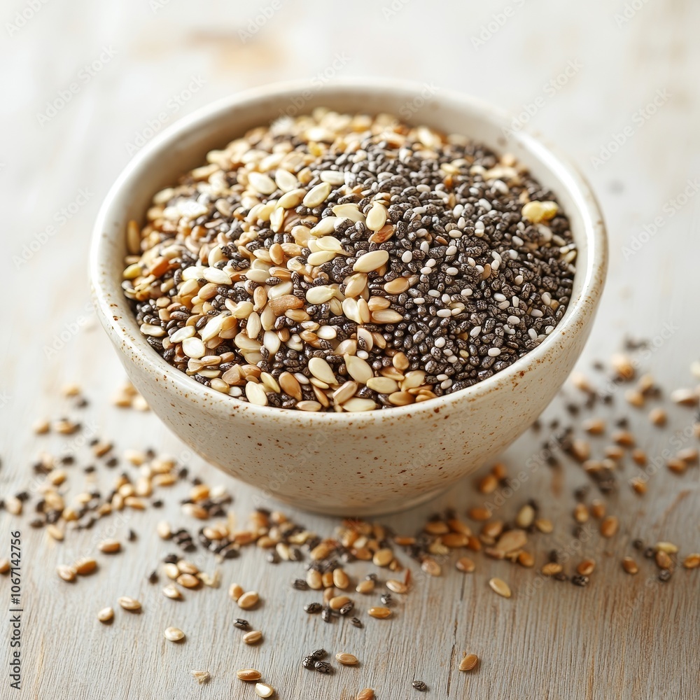 Explore the nutritional benefits of chia sesame and flax seeds in your diet for optimal health Explore the nutritional benefits of chia sesame and flax seeds in your diet for optimal health