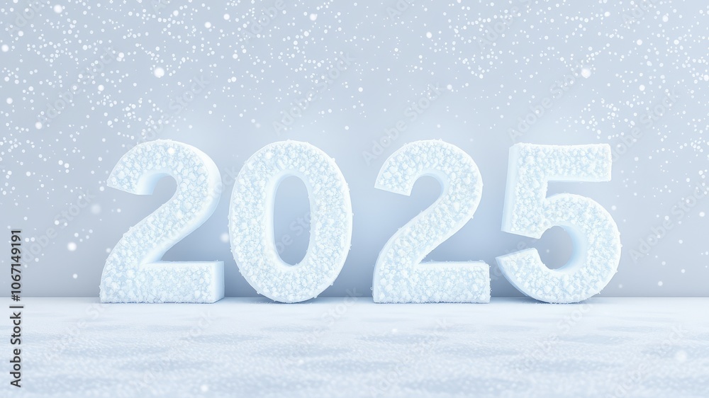 Happy New Year 2025, Frosty 2025 for Winter-Themed New Year Celebrations Happy New Year 2025, Frosty 2025 for Winter-Themed New Year Celebrations