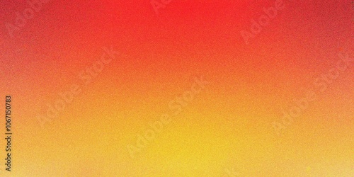 Abstract orange gradient background, grainy noise texture gradient