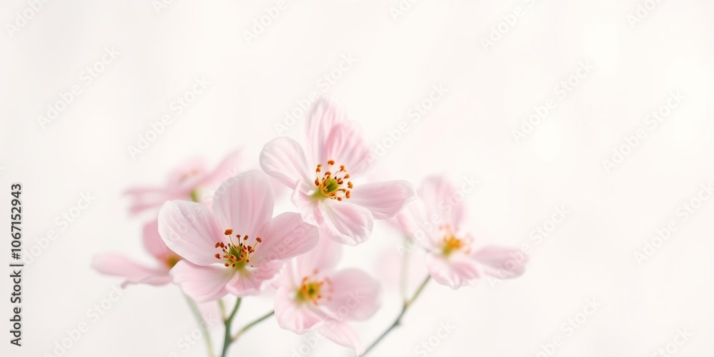 Delicate watercolor-style pink flowers in a soft focus background with subtle texture, vintage vibe, pastel hues Delicate watercolor-style pink flowers in a soft focus background with subtle texture, vintage vibe, pastel hues