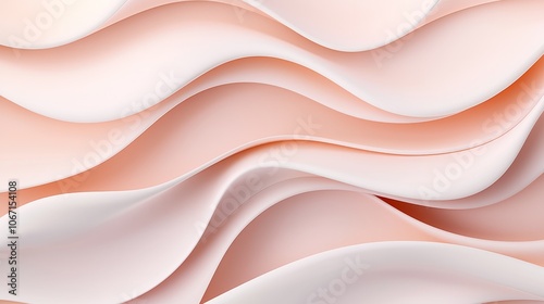 Explore the beauty of fluid shapes in soft colors to inspire your creative projects