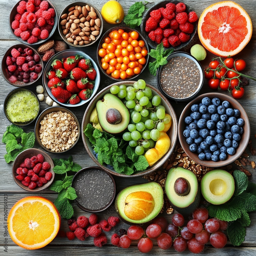Explore the vibrant world of fresh fruits and nuts for a healthy lifestyle Explore the vibrant world of fresh fruits and nuts for a healthy lifestyle