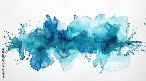 Teal Textured Abstract Background with Dark Tones.