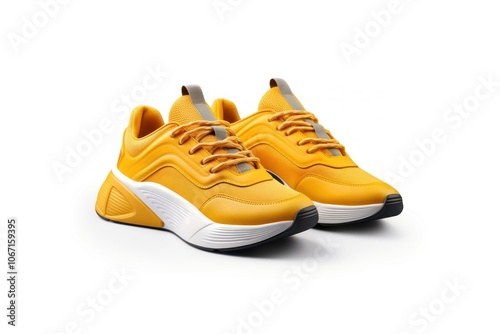 Men fashion shoe footwear white background. photo