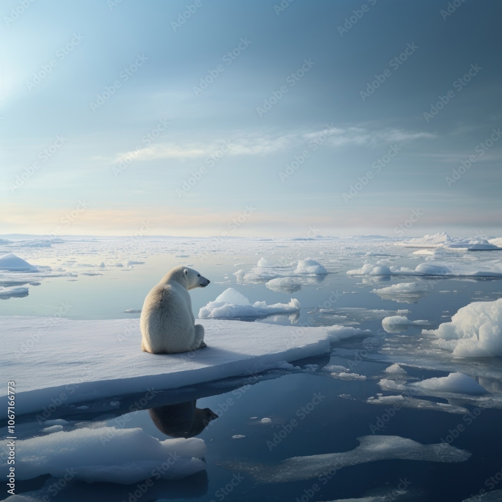 Polar bear, wildlife outdoors. Polar bear, wildlife outdoors.