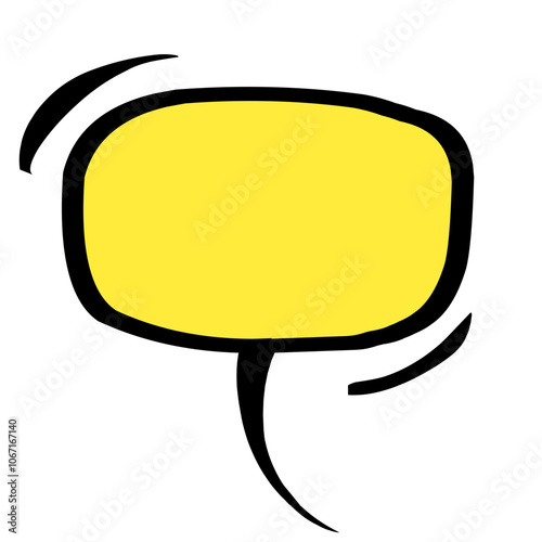 Speech bubble illustration
