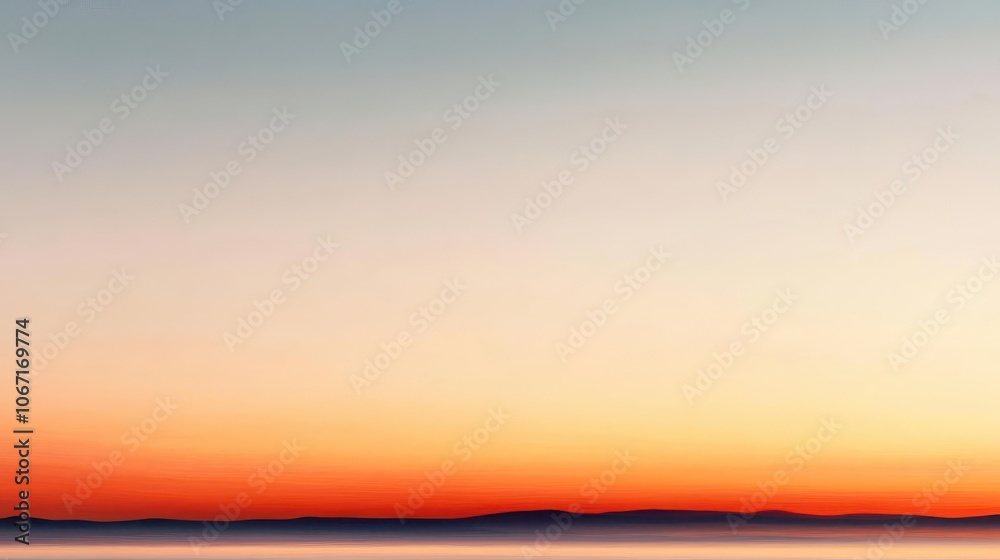 A smoky sunset oil painting background, with muted oranges and greys blending smoothly A smoky sunset oil painting background, with muted oranges and greys blending smoothly